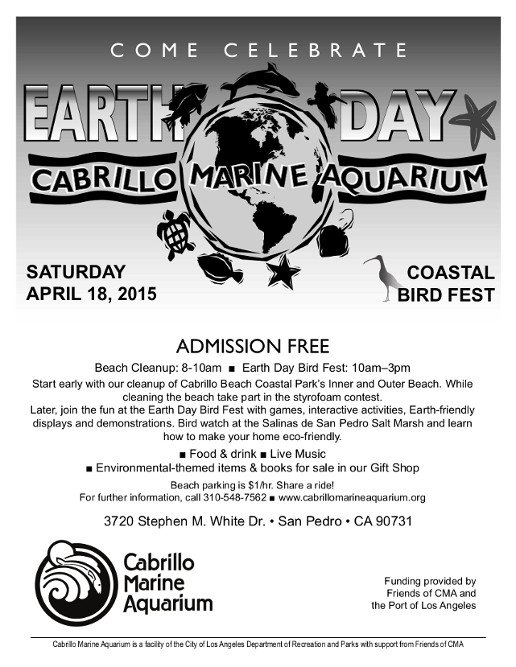 Cabrillo Marine Aquarium Earth Day